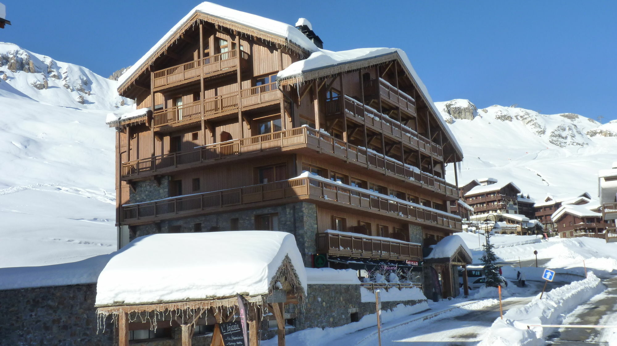 Aparthotel Chalets Montana Airelles Tignes Exterior foto